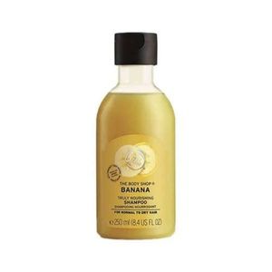 The Body Shop Banana Truly Nourishing Shampoo Normal to Dry Hair 250ml 8.4oz New
